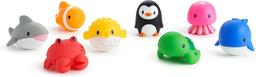 Munchkin Havsdjur Baby Badleksaker, 8-Pack