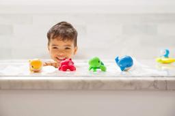 Munchkin Havsdjur Baby Badleksaker, 8-Pack