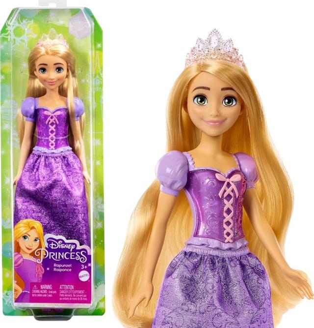 Mattel Multicolor Rapunzel Docka HLW03