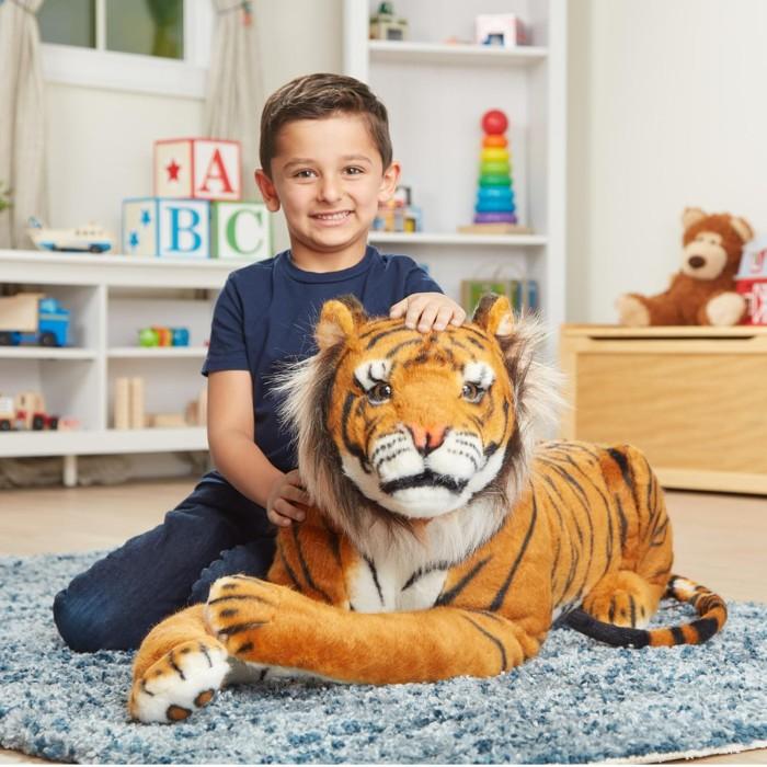 Melissa & Doug stort mjukisdjur tiger 170 x 35,5 x 51 cm