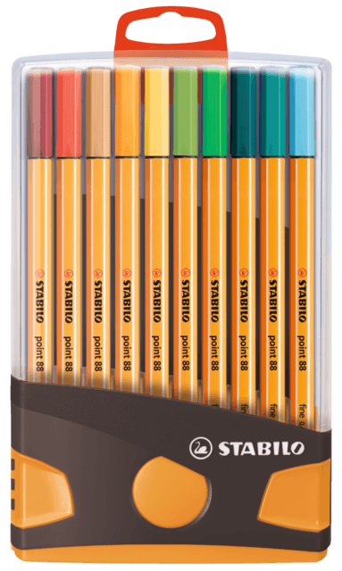 Stabilo Point 88 Fiberspetspenna 20-pack Färger