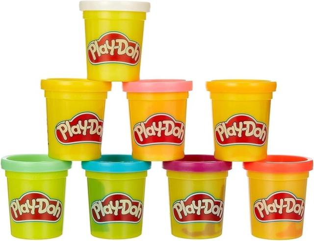 Play-Doh Regnbågsset 8-pack - Giftfri Modellera