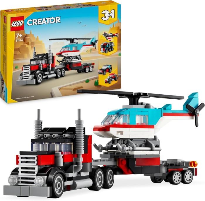 LEGO Creator Flakkvagn och Helikopter Byggset 31146