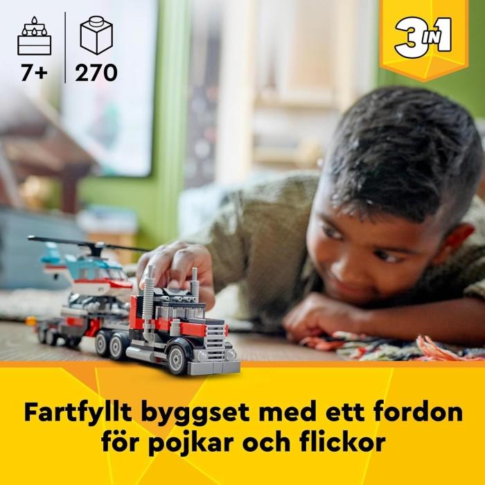LEGO Creator Flakkvagn och Helikopter Byggset 31146