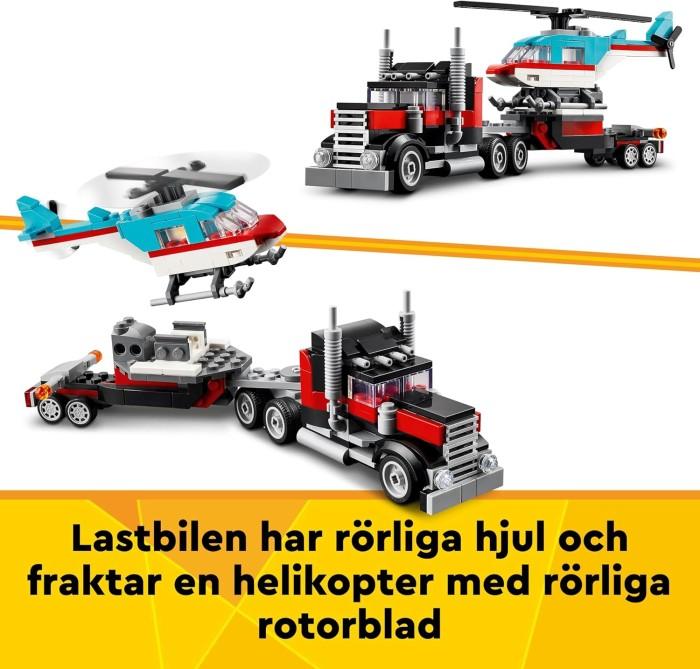 LEGO Creator Flakkvagn och Helikopter Byggset 31146