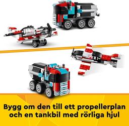 LEGO Creator Flakkvagn och Helikopter Byggset 31146