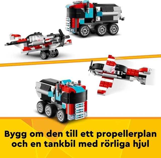 LEGO Creator Flakkvagn och Helikopter Byggset 31146