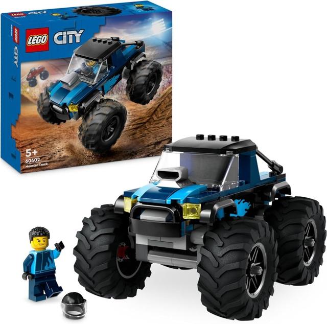 LEGO City Blå Monstertruck Byggsats