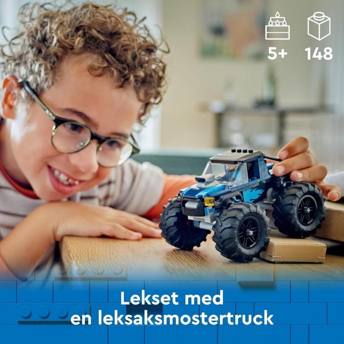 LEGO City Blå Monstertruck Byggsats