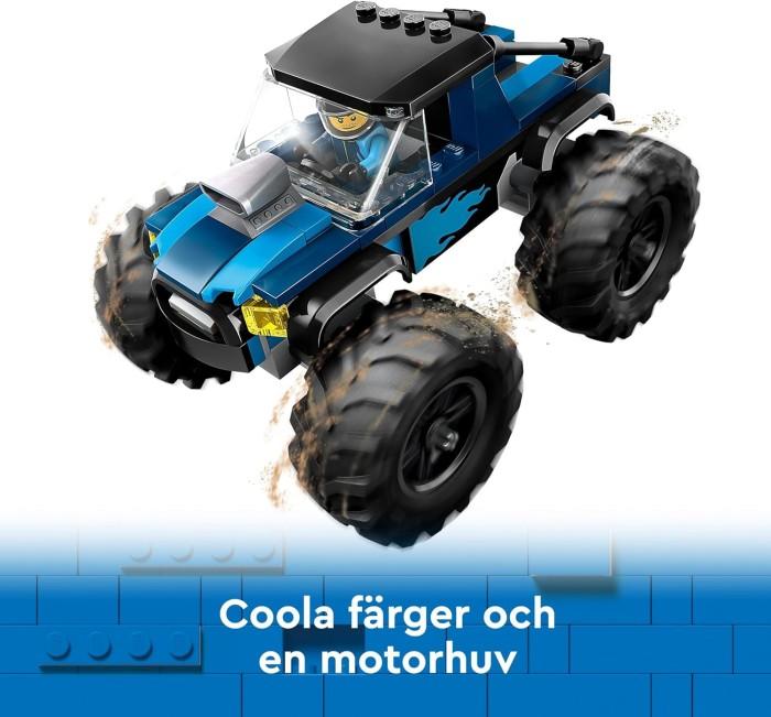 LEGO City Blå Monstertruck Byggsats
