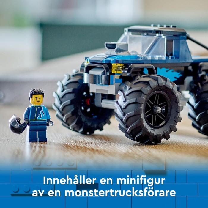 LEGO City Blå Monstertruck Byggsats