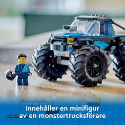 LEGO City Blå Monstertruck Byggsats