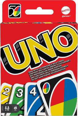 UNO Kortspel för 2-10 Spelare, 7+
