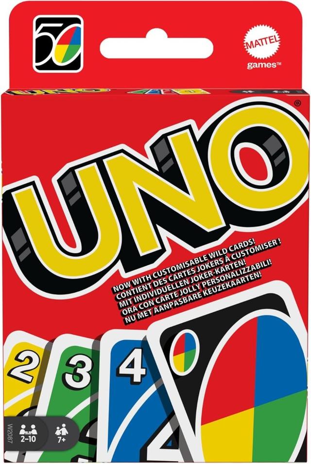 UNO Kortspel för 2-10 Spelare, 7+