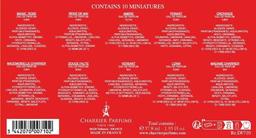 Charrier Parfums Eau de Parfum Set, 10 st