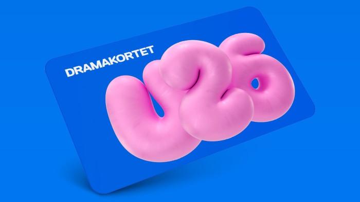 Dramaten - teater året runt – för en krona om dagen!