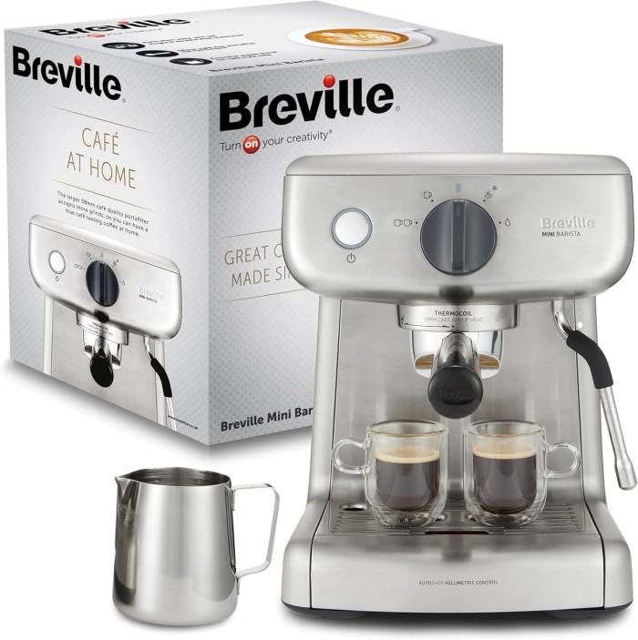 Breville Barista Mini Espressomaskin med mjölkskummare