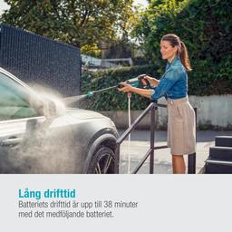 Gardena AquaClean 24/18V batteridriven högtryckstvätt