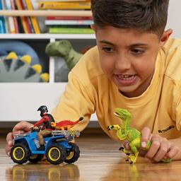 Schleich 41466 Quad escape from Velociraptor Dinosaurs
