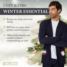 NOROZE Herr Julcardigan