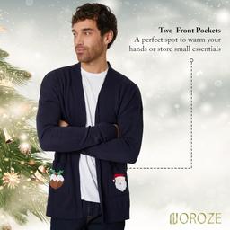 NOROZE Herr Julcardigan