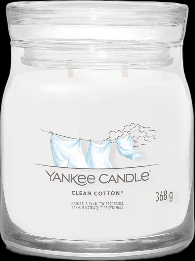 50% rabatt på Yankee Candle Clean Cotton Medium Jar