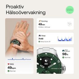 Withings ScanWatch Horizon 43mm - smartwatch med EKG m.m.