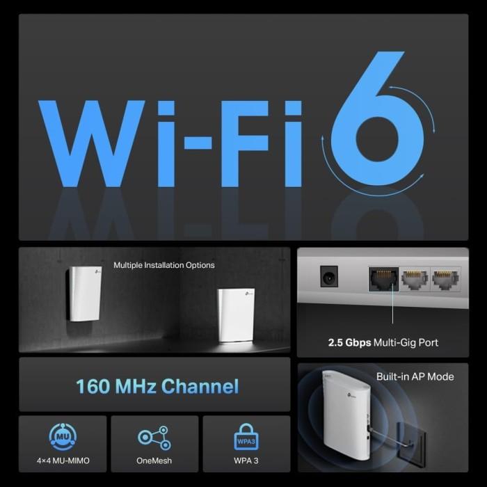 TP-Link AX6000 Powerful Wi-Fi 6 Repeater