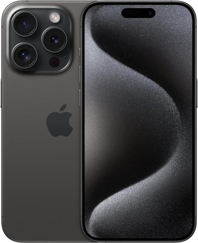 Apple iPhone 15 Pro 512GB - svart titan