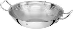 ZWILLING 32cm Wokpanna i rostfritt stål med lock