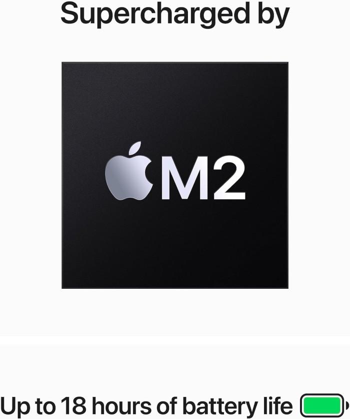 Apple MacBook Air M2 15-tums Liquid Retina, 8GB RAM, 512GB SSD
