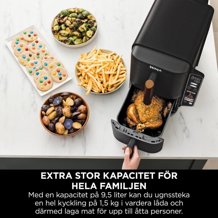Ninja Double Stack XL luftfritös 9,5L med dubbla lådor