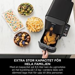 Ninja Double Stack XL luftfritös 9,5L med dubbla lådor