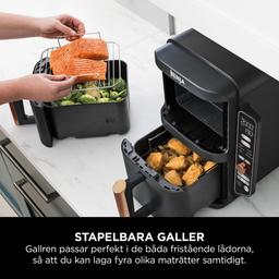 Ninja Double Stack XL luftfritös 9,5L med dubbla lådor