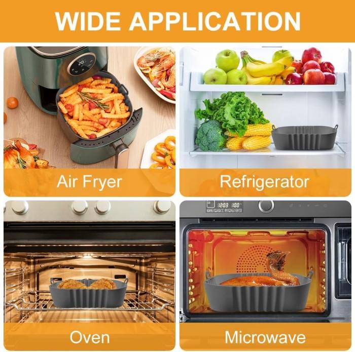 Vicloon 2-pack grytinlägg till airfryer