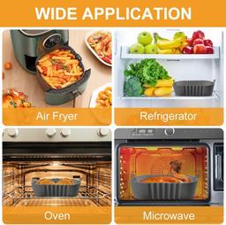 Vicloon 2-pack grytinlägg till airfryer