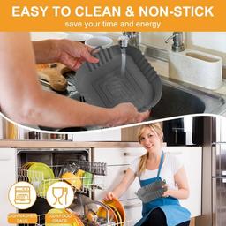 Vicloon 2-pack grytinlägg till airfryer