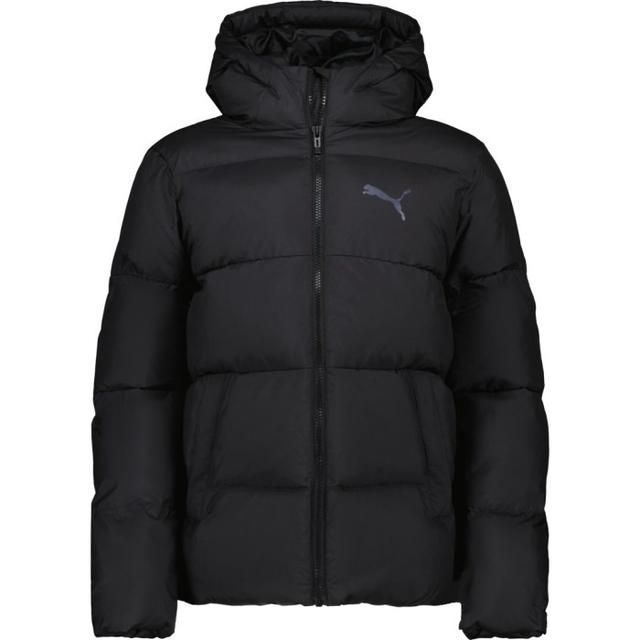 Puma JR Hooded Puffer Vinterjacka Svart