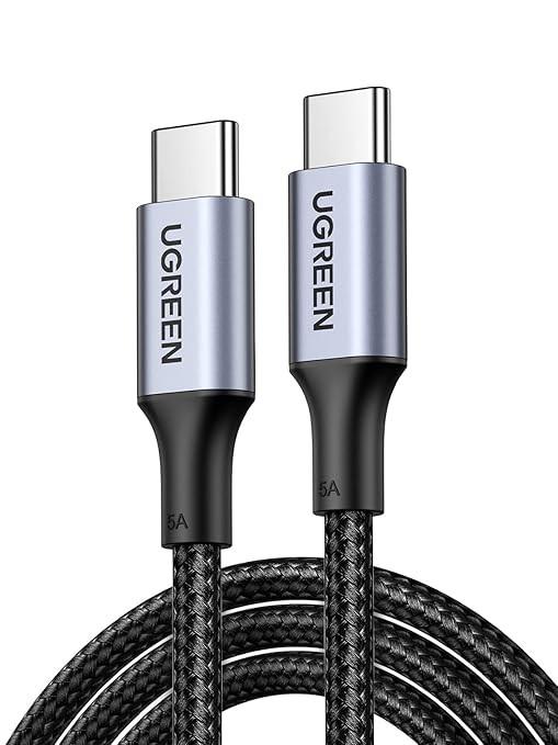 UGREEN USB C-kabel 100W PD 3.0 snabbladdningskabel USB C