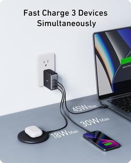 100W USB C-snabbladdare, Anker 736 Charger (Nano II)