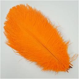 Naturliga Svarta Strutsfjädrar 15-20 cm, 30-Pack