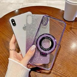 Magnetiskt Glitterfodral för Samsung A35 5G - Svart