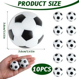 10-pack VidaCharmy Biljard Fotbollskulor 36 mm