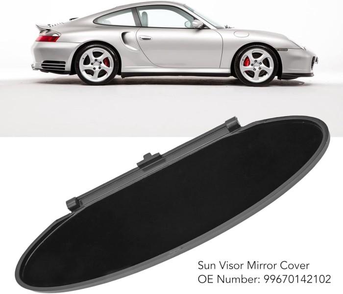 Premium ABS Solvisir Speglar, Passar Boxster Cayman 986 987