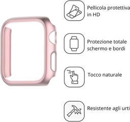 Silikonarmband i rosa för Apple Watch 40 mm