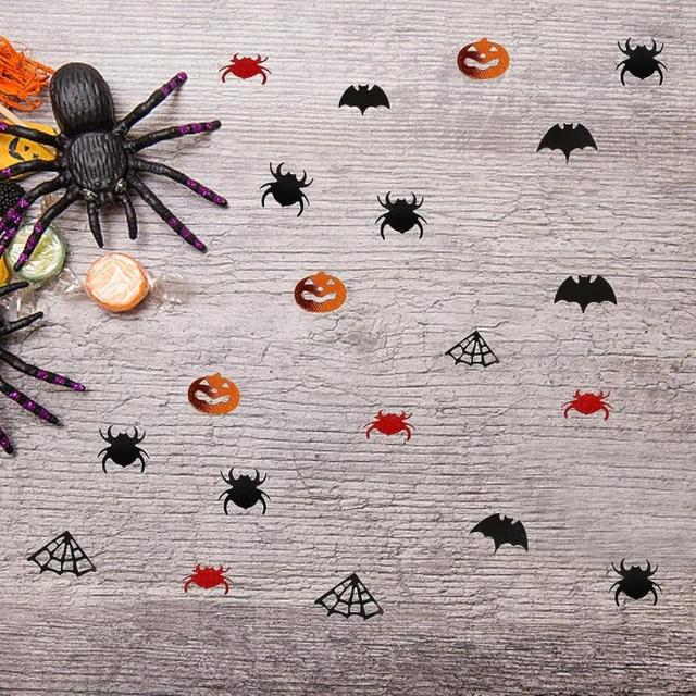 800 st Halloween Konfetti Bordsdekorationer