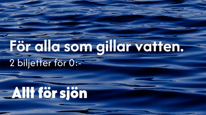 Allt För Sjön Biljetter - Marindepån