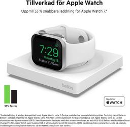 Belkin MFi-certifierad snabbladdare för Apple Watch