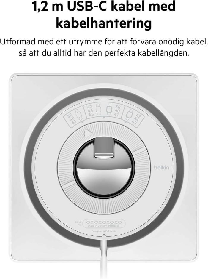 Belkin MFi-certifierad snabbladdare för Apple Watch