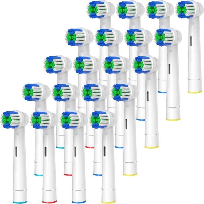 20 st professionella borsthuvuden kompatibla med Oral B